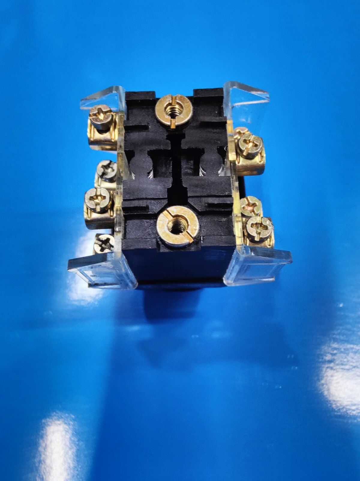 800T-A2A Allen Bradley Red Push Button with two 800T-XA contact blocks