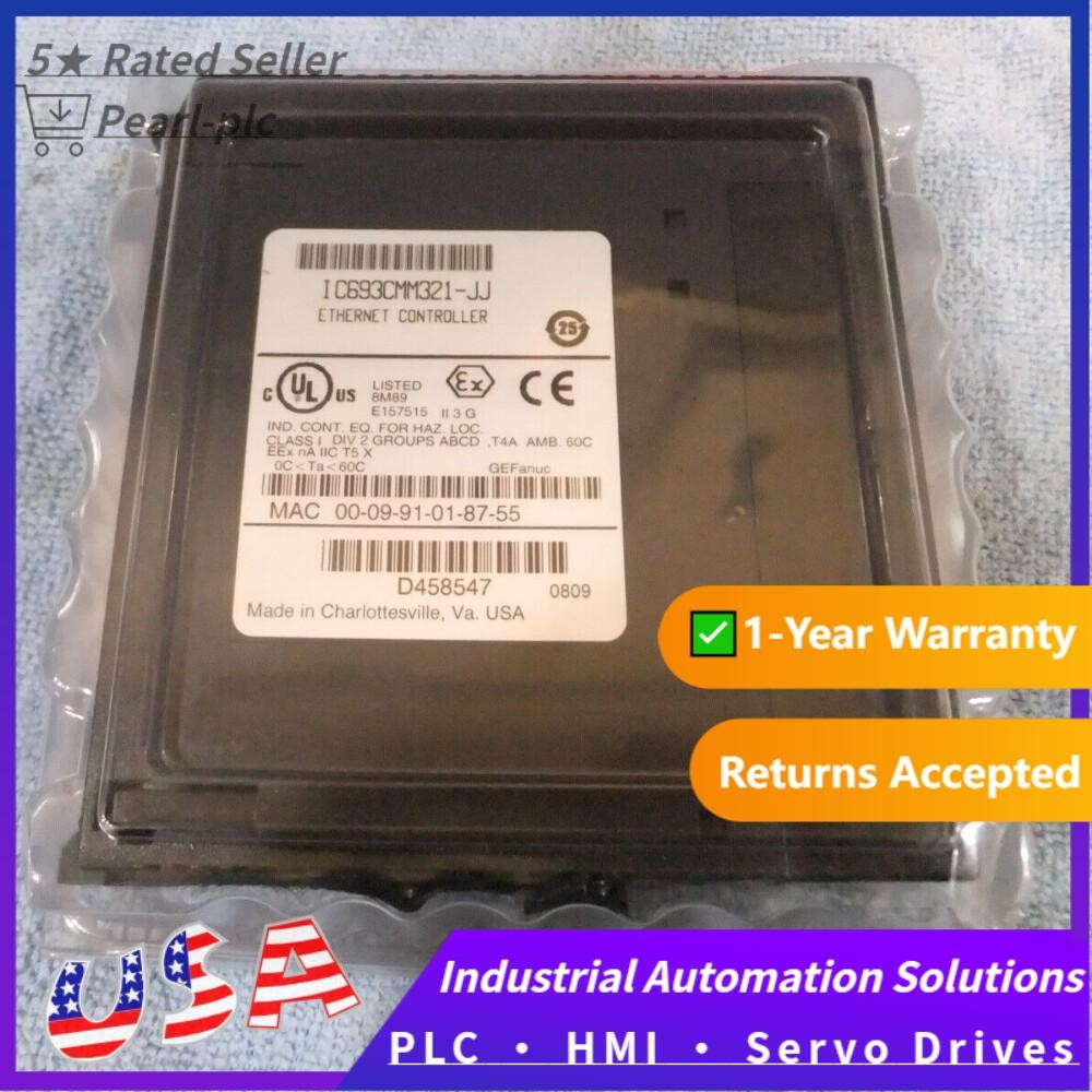 SEALED GE Fanuc IC693CMM321 Ethernet Controller IC693CMM321-JJ #4