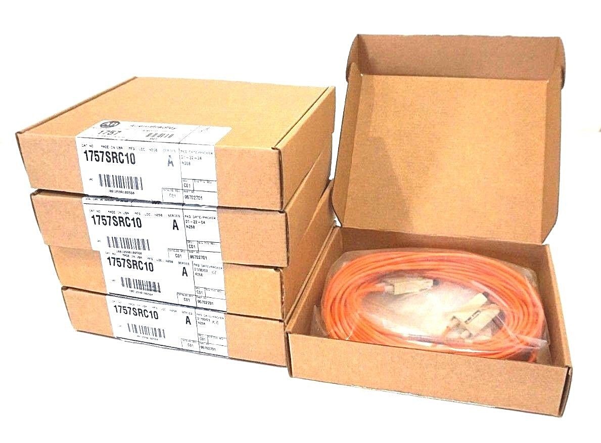 5 NEW ALLEN BRADLEY 1757-SRC10 REDUNDANCY MODULE CABLE 10 METER SER.A 1757SRC10