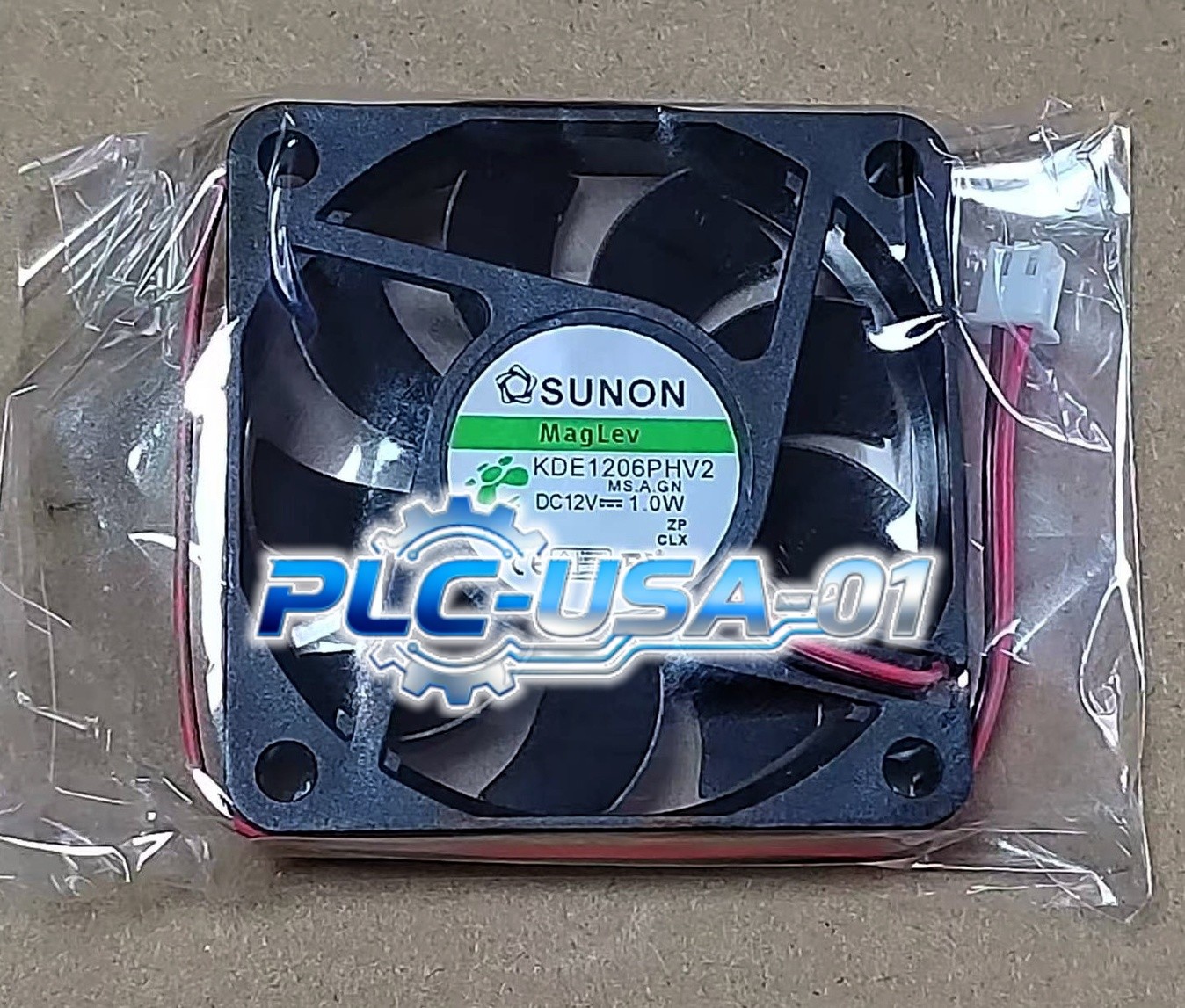 1PCS New SUNON KDE1206PHV2 12V 0.09A 1.0W 2-Wire Cooling Fan Fast Shipment