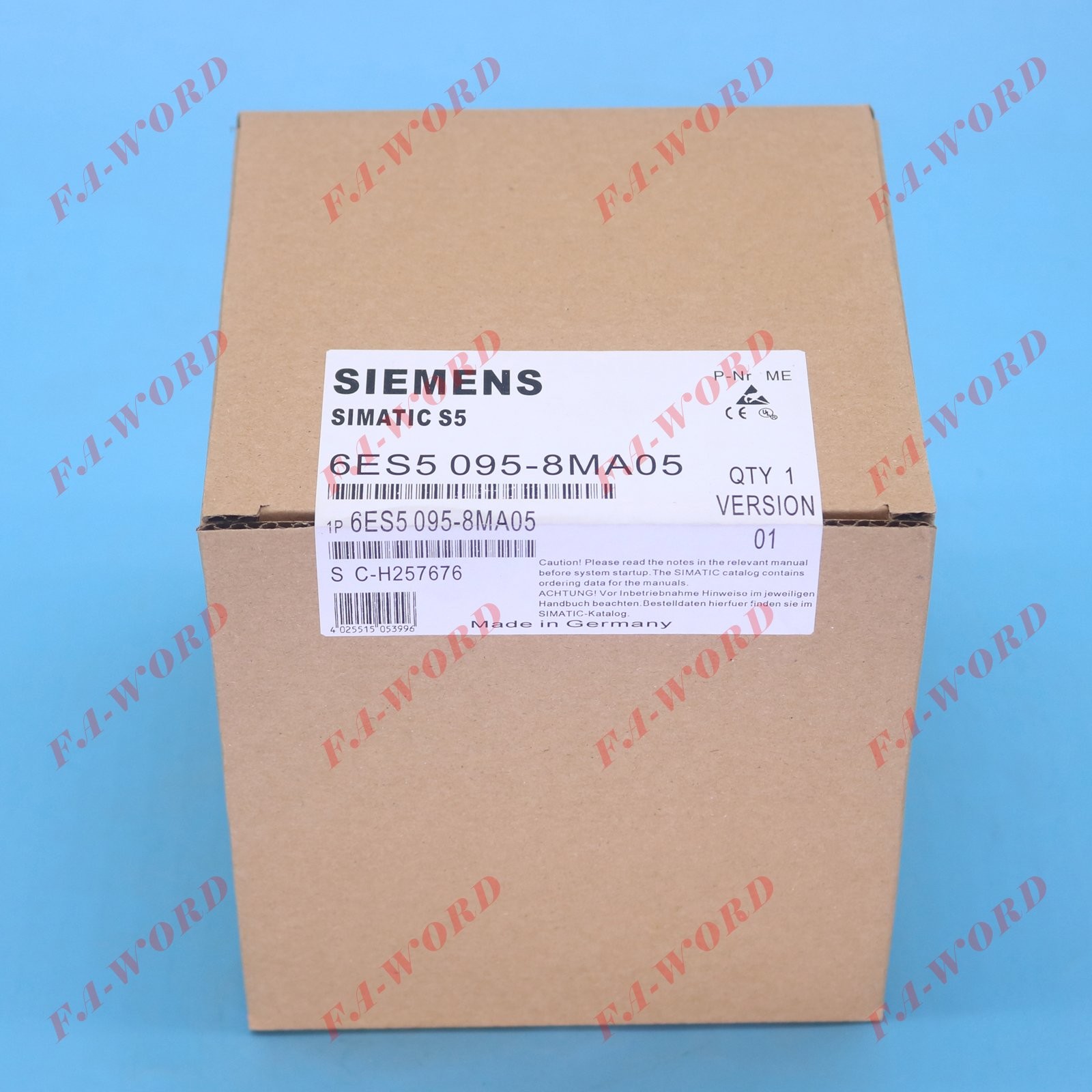 New Siemens 6ES5 095-8MA05 6ES5095-8MA05 Programmable Controller free shipping