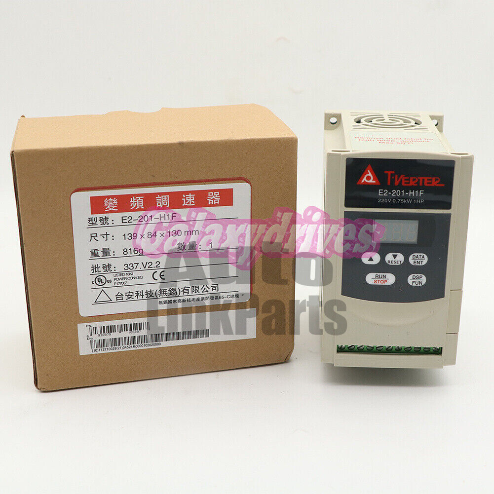 1pcs New TECO E2-201-H1F Inverter E2201H1F !