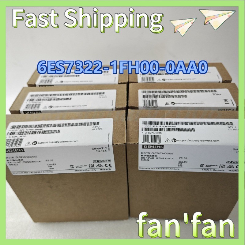 NEW 1X 6ES73221FH000AA0 SIEMENS 6ES7322-1FH00-0AA0 S7-300 Digital Output Module