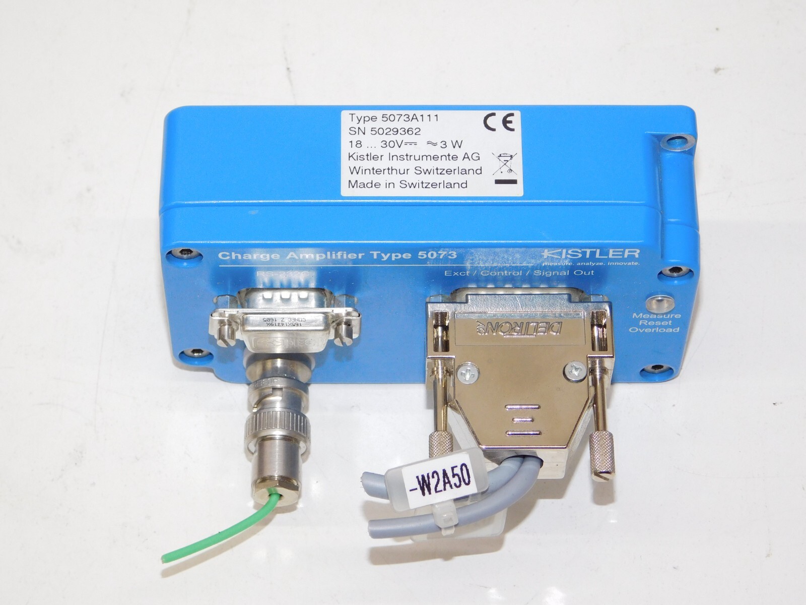 Kistler Instruments 5073A111 Charge Amplifier Type 5073 Signal Controller Module