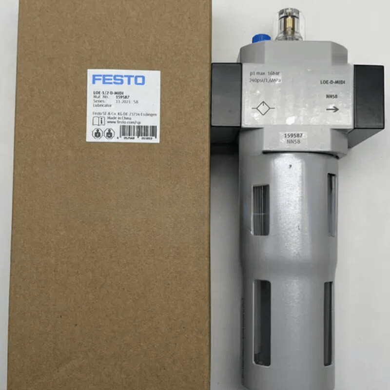 Festo LOE-1/2-D-MIDI 159587 Air line lubricator New One LOE1/2DMIDI