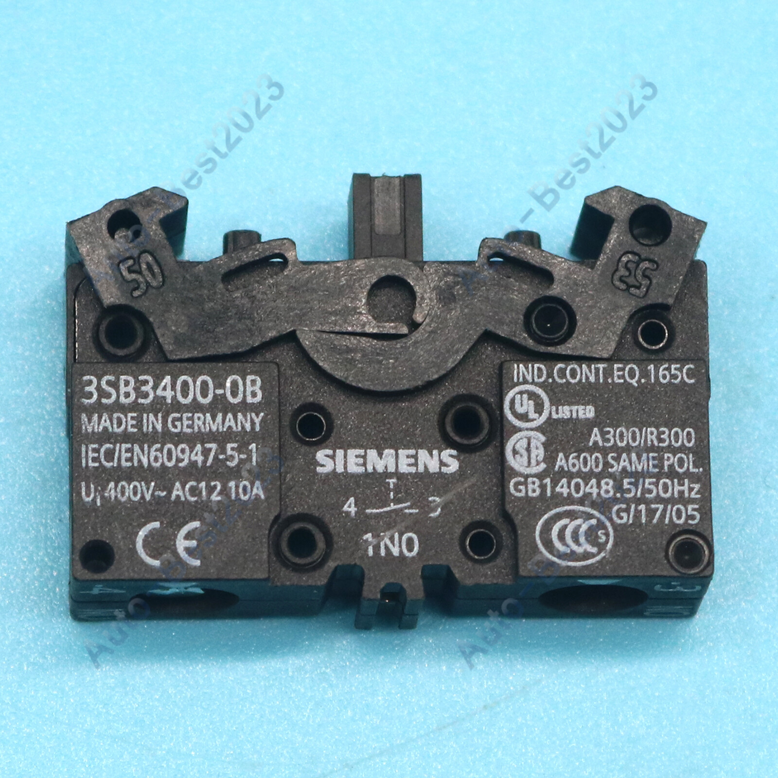 1PC New Siemens pushbutton contact block 3SB3400-0B 3SB3400