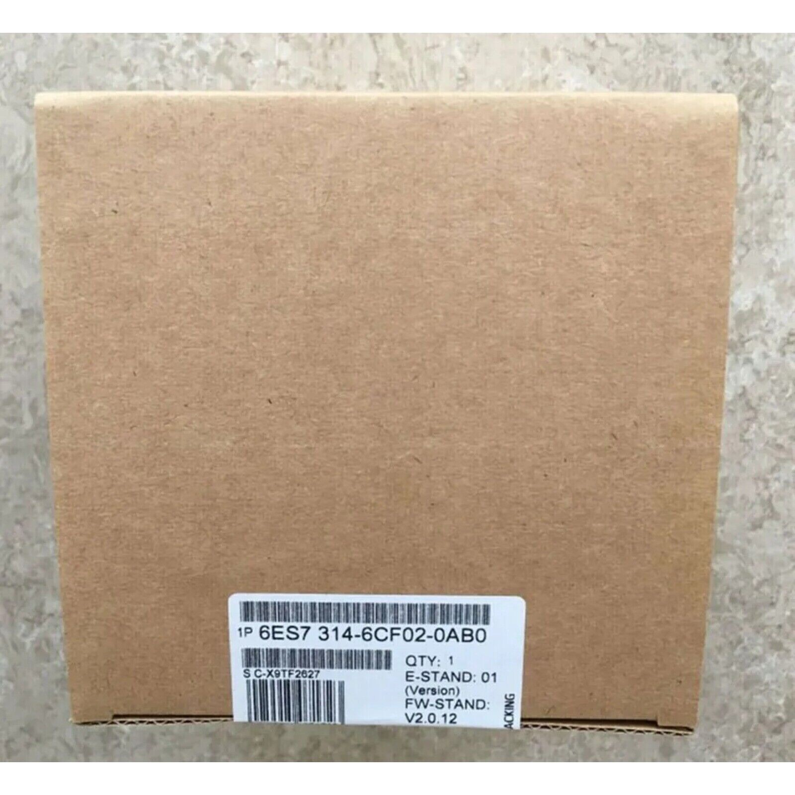 New Siemens 6ES7 314-6CF02-0AB0 6ES7314-6CF02-0AB0 SIMATIC S7-300 CPU 314C-2DP