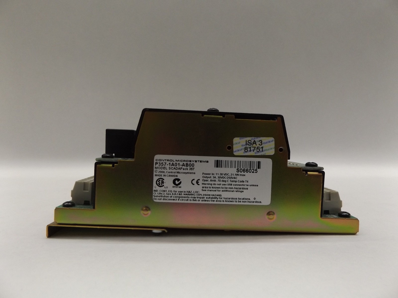 Control Microsystems SCADAPack 357 P357-1A01-AB00