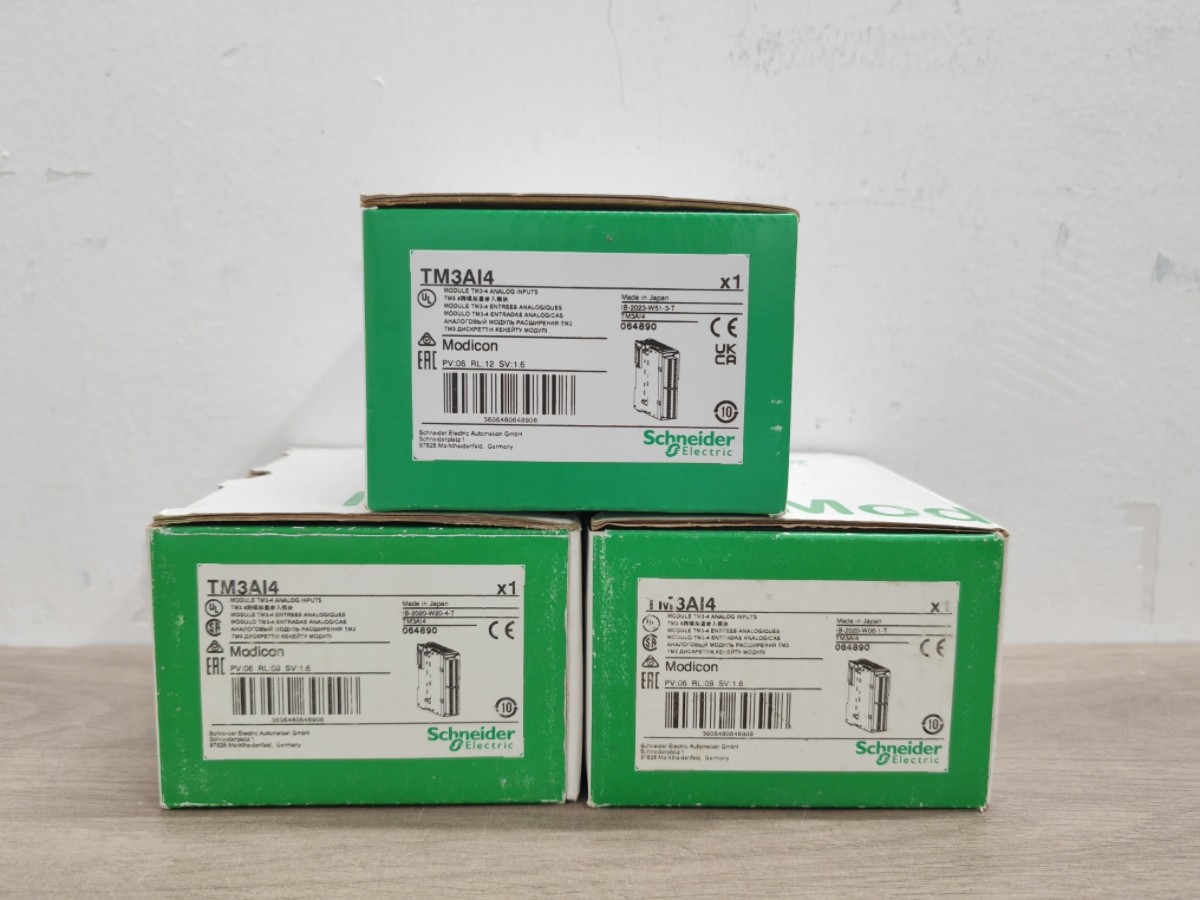 Schneider Electric TM3AI4 Modicon TM3-4 Analog Input Module 1PC Brand New