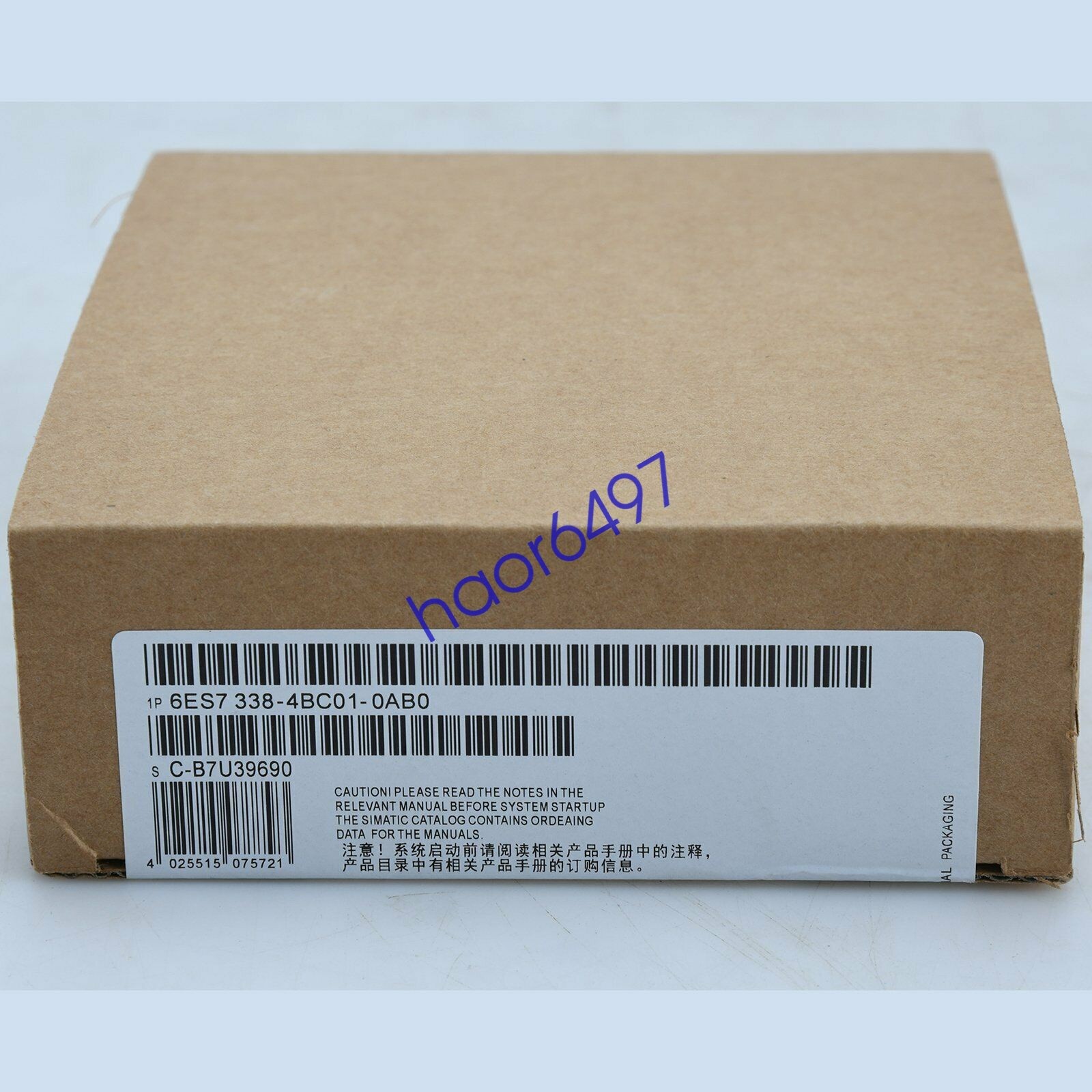 1PC New Siemens 6ES7 338-4BC01-0AB0 PLC Modul 6ES73384BC010AB0 free shipping#XR