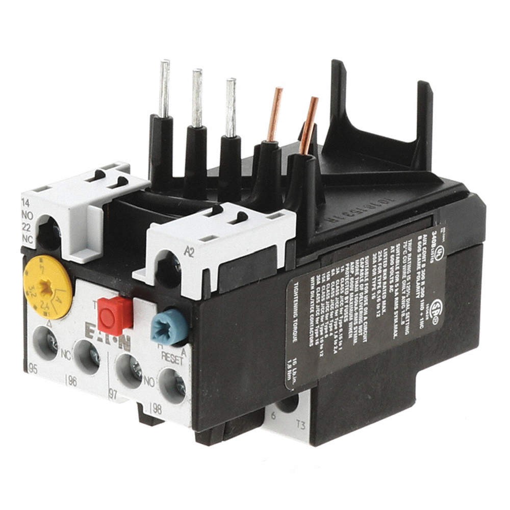 EATON XTOB004BC1 OverloadRelay, IEC, Thermal, Auto/Manual 243X94