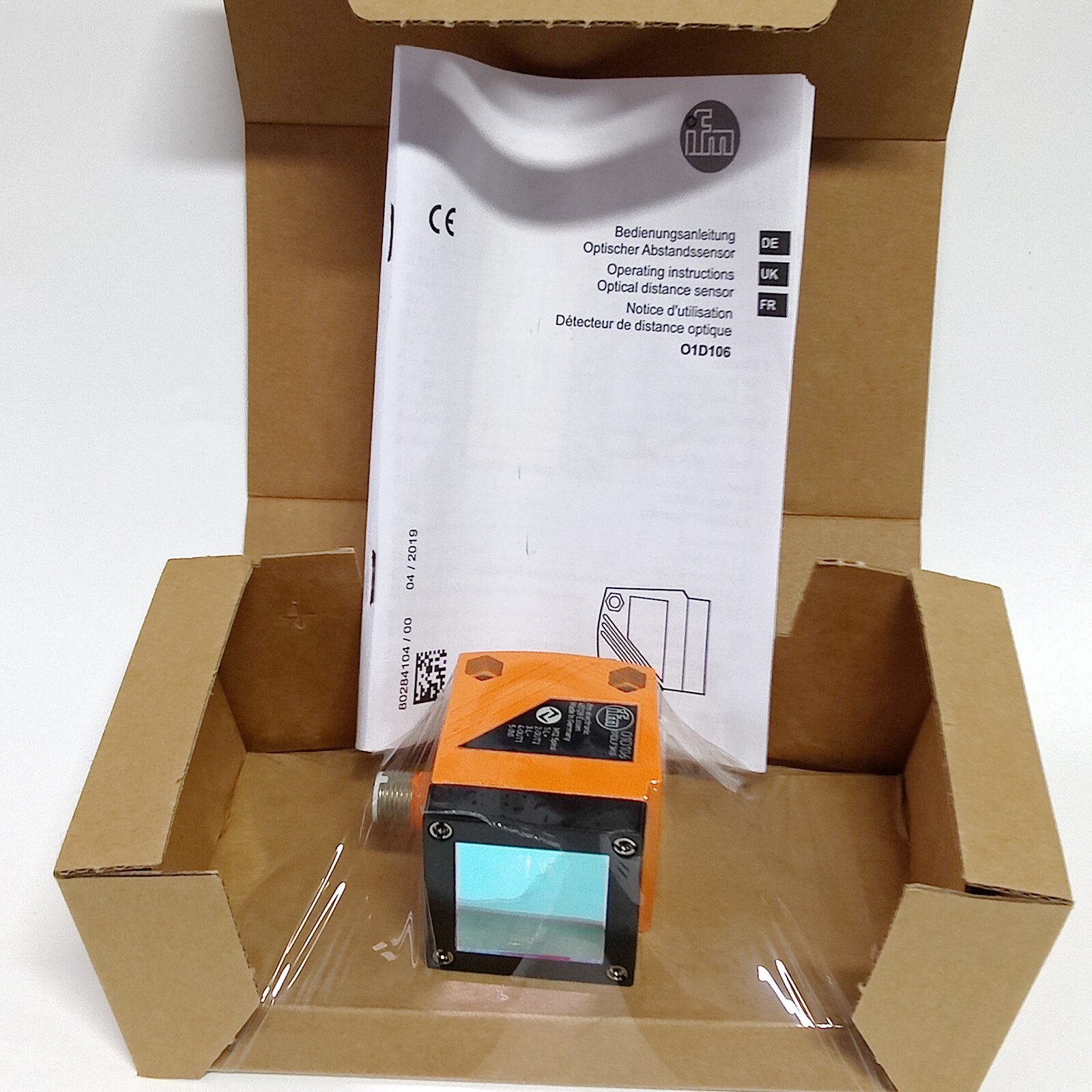 one IFM O1D106 Laser Distance Sensors New