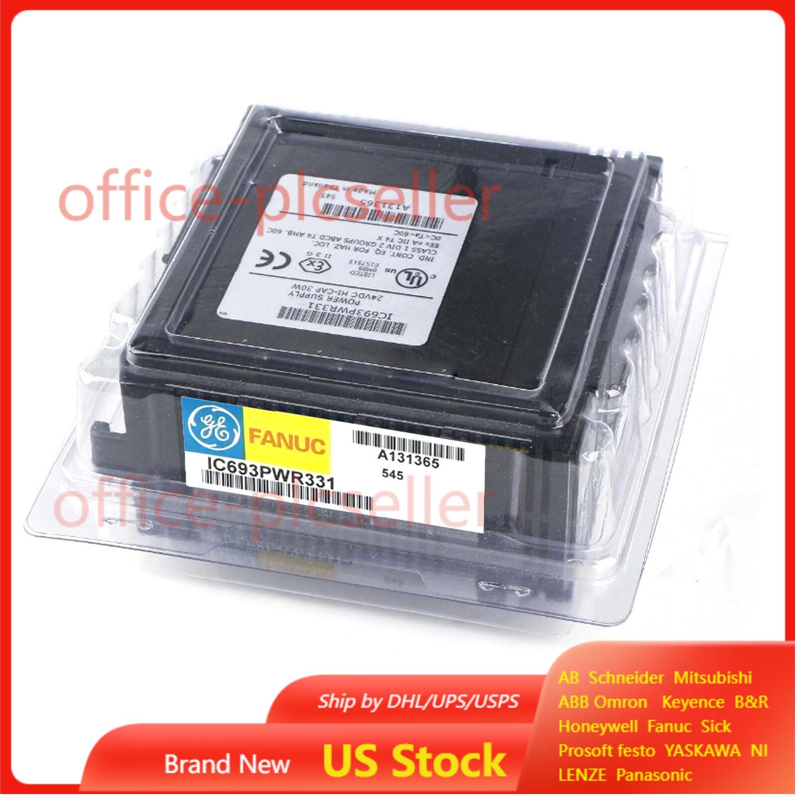 One New Fanuc IC693PWR331 Ethernet Controller Module Fast Shipping US Free TAX