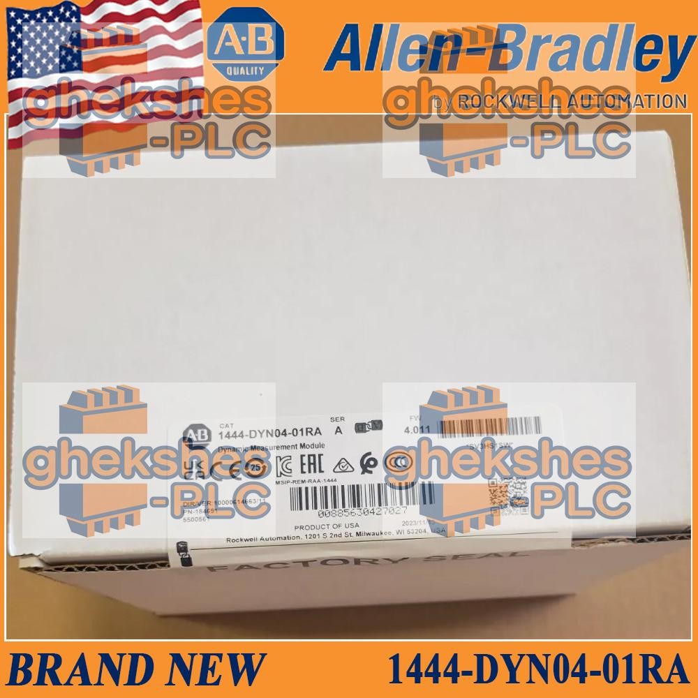 1444-DYN04-01RA Measurement EtherNet/IP Module 1444 Monitoring System New AB