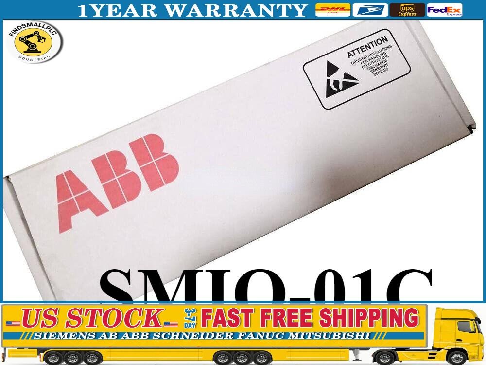 Brand New ABB PLC SMIO-01C CPU ACS550 No Keypad 1PCS NIB US Free TAX
