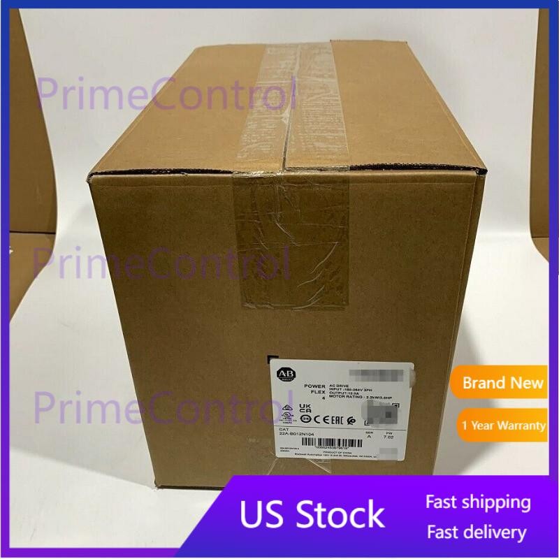 1PCS NEW Allen-Bradley 22A-B012N104 PowerFlex4 AC Drive AB 22AB012N104 Sealed