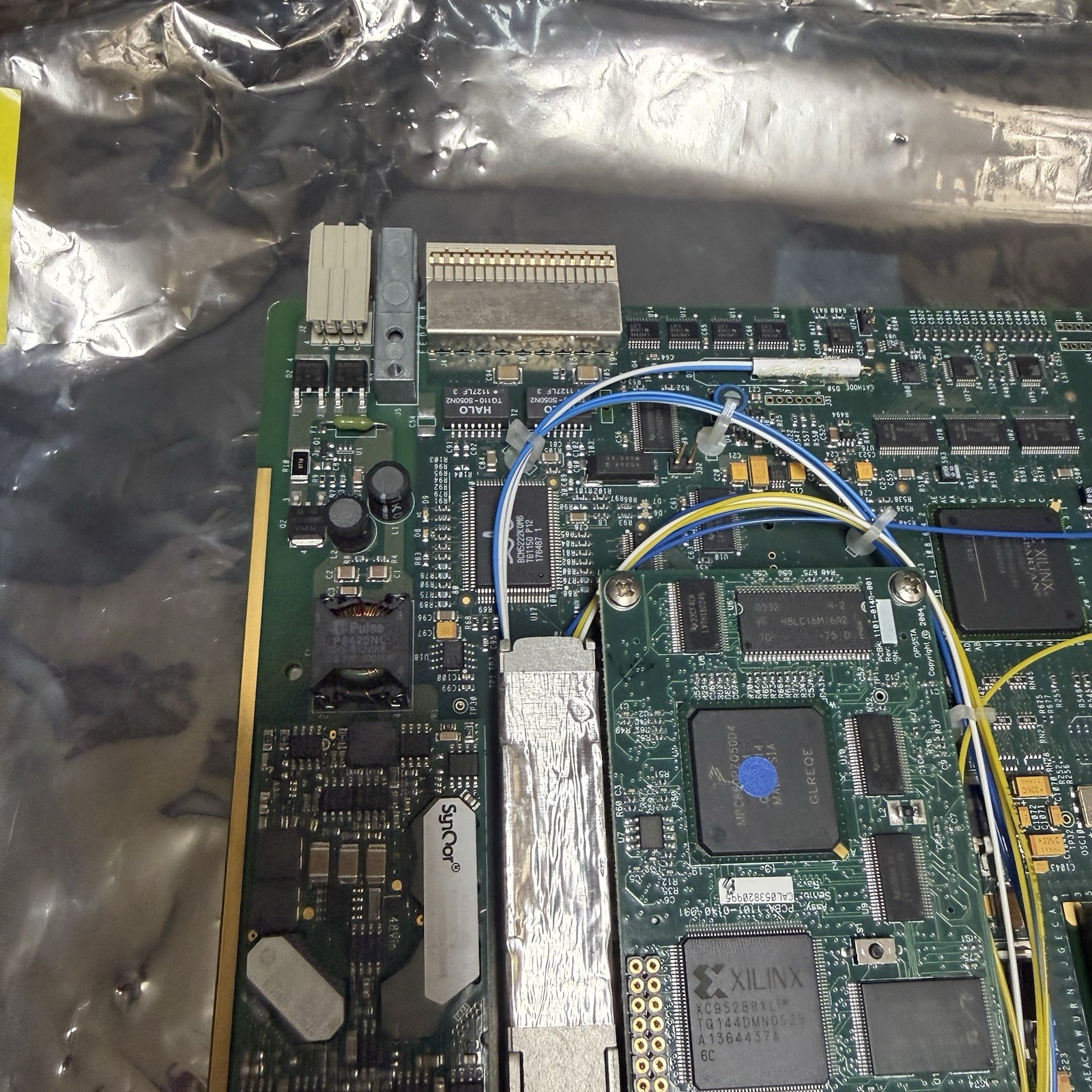 OPVISTA CX10S Optical Module DWDM Fiber Transceiver Board Multi-Channel Telecom