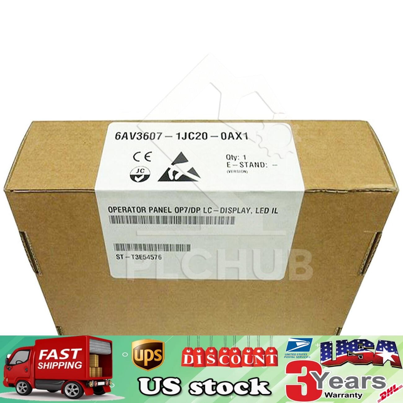 6AV3 607-1JC20-0AX1 NEW SIEMENS 6AV3607-1JC20-0AX1 S7 M7 OP7/DP Operator Panel