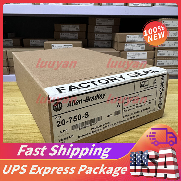 20-750-S Safe Torque Off Option Module New Sealed Allen-Bradley Fast Ship