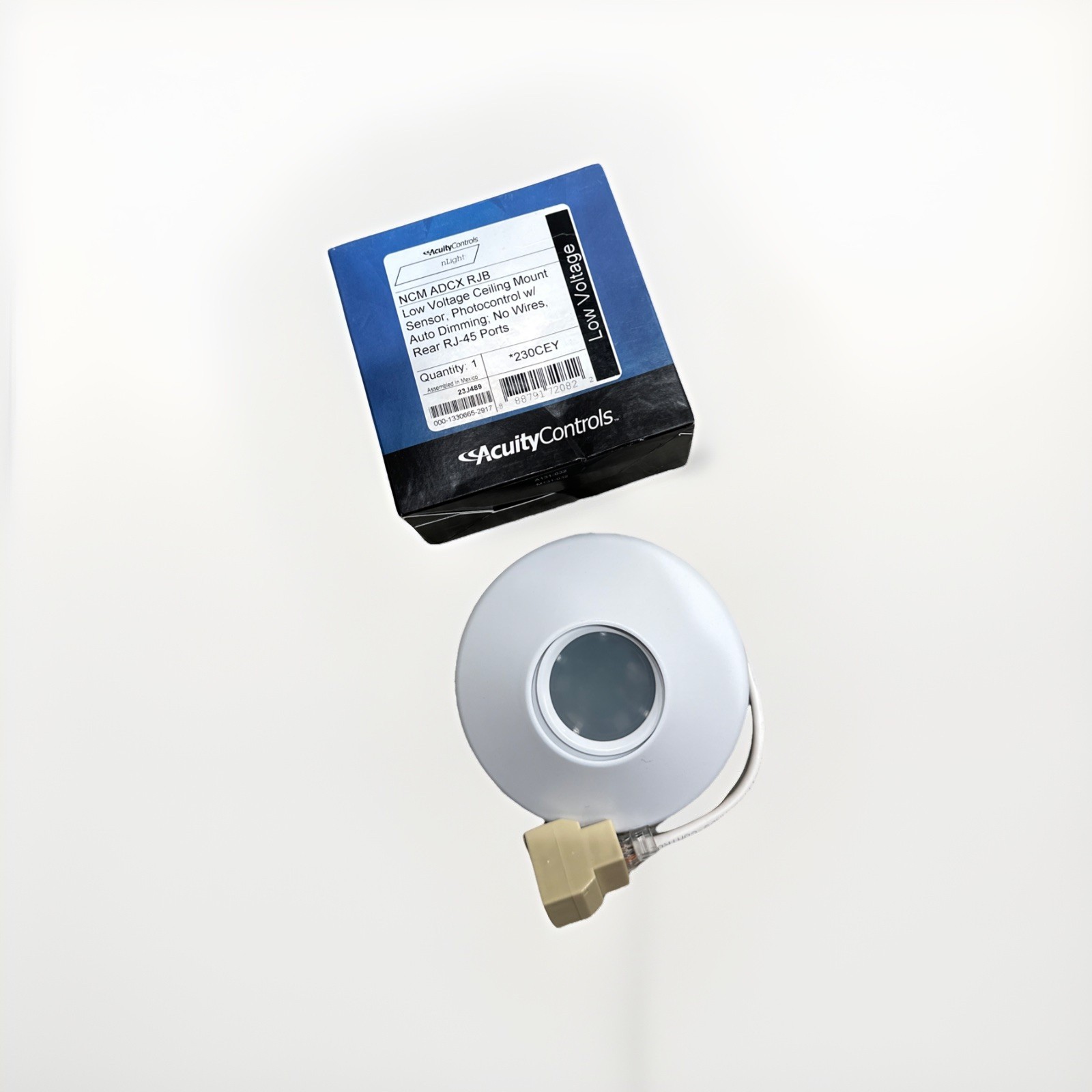 🔴Acuity Controls NCM ADCX RJB Sensor Switch Low Volt Auto Dim‼️230CEY
