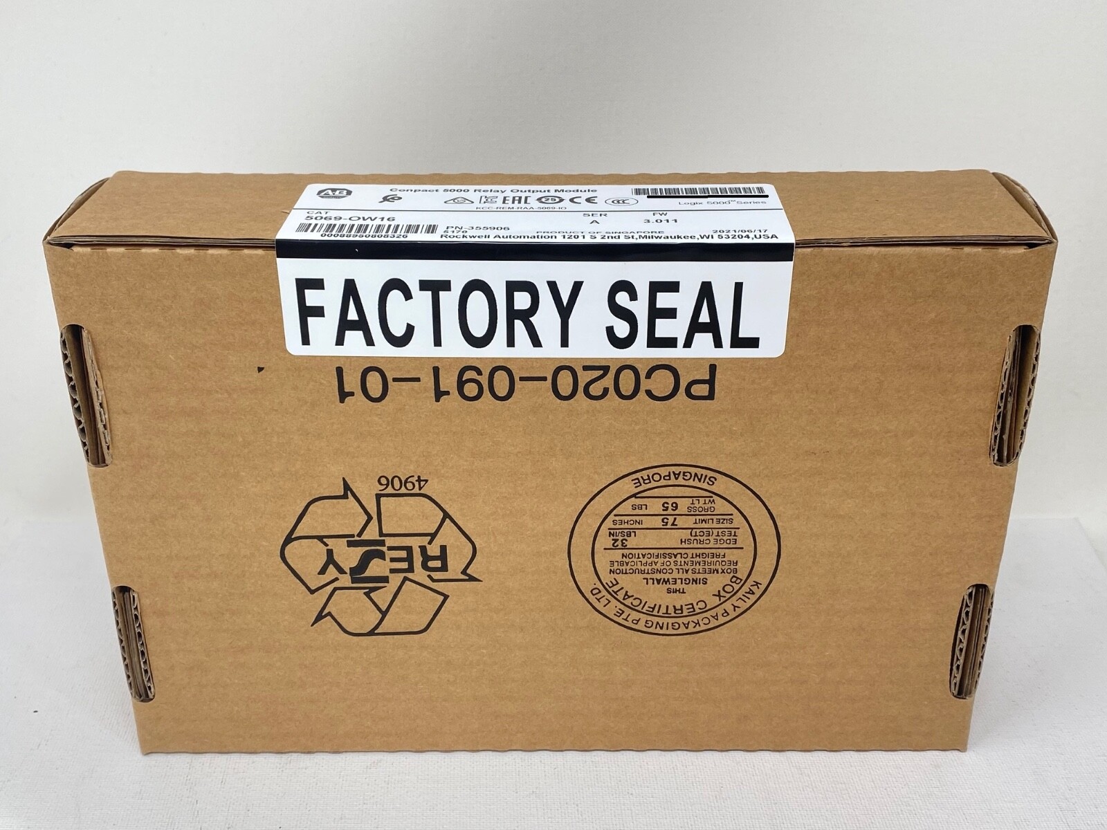Allen-Bradley 5069-OW16 Compact 5000 Relay Output Module 5069OW16