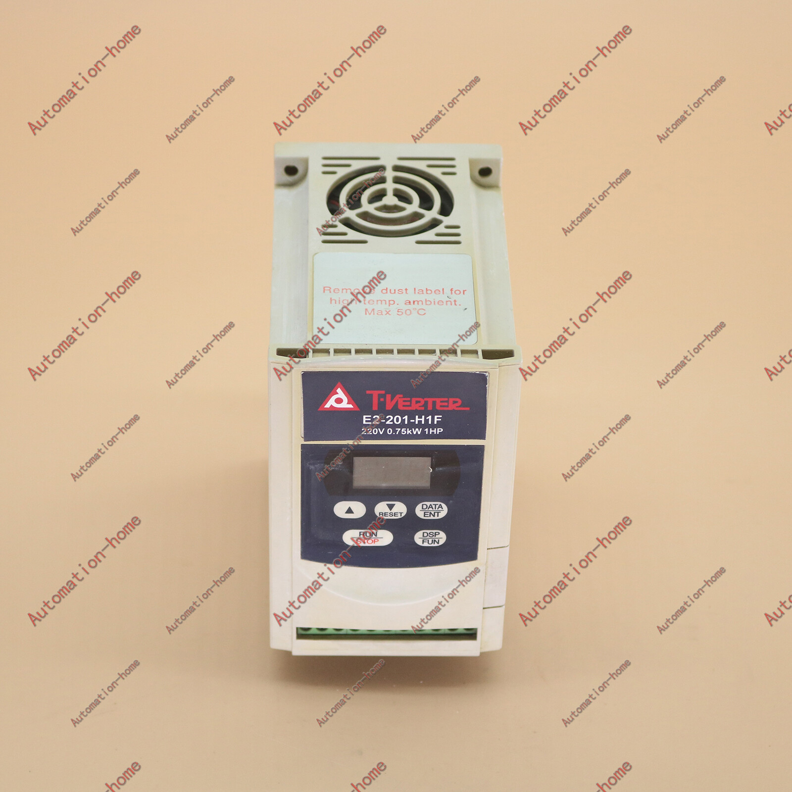1PC Used For TECO Taian inverter E2-201-H1F 220V 0.75KW Free Shipping