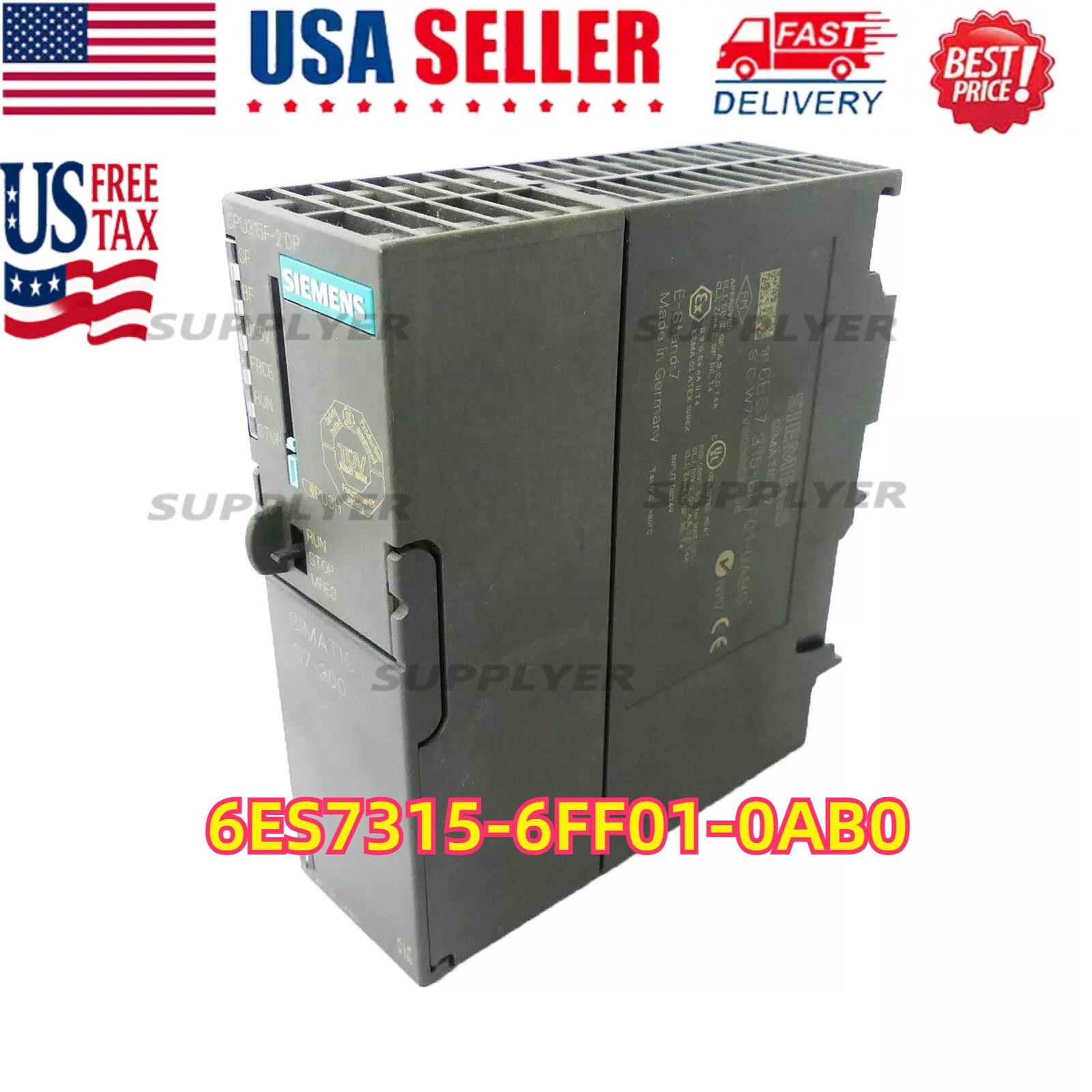 New Siemens 6ES7 315-6FF01-0AB0 6ES7315-6FF01-0AB0 SIMATIC S7-300 CPU 315F