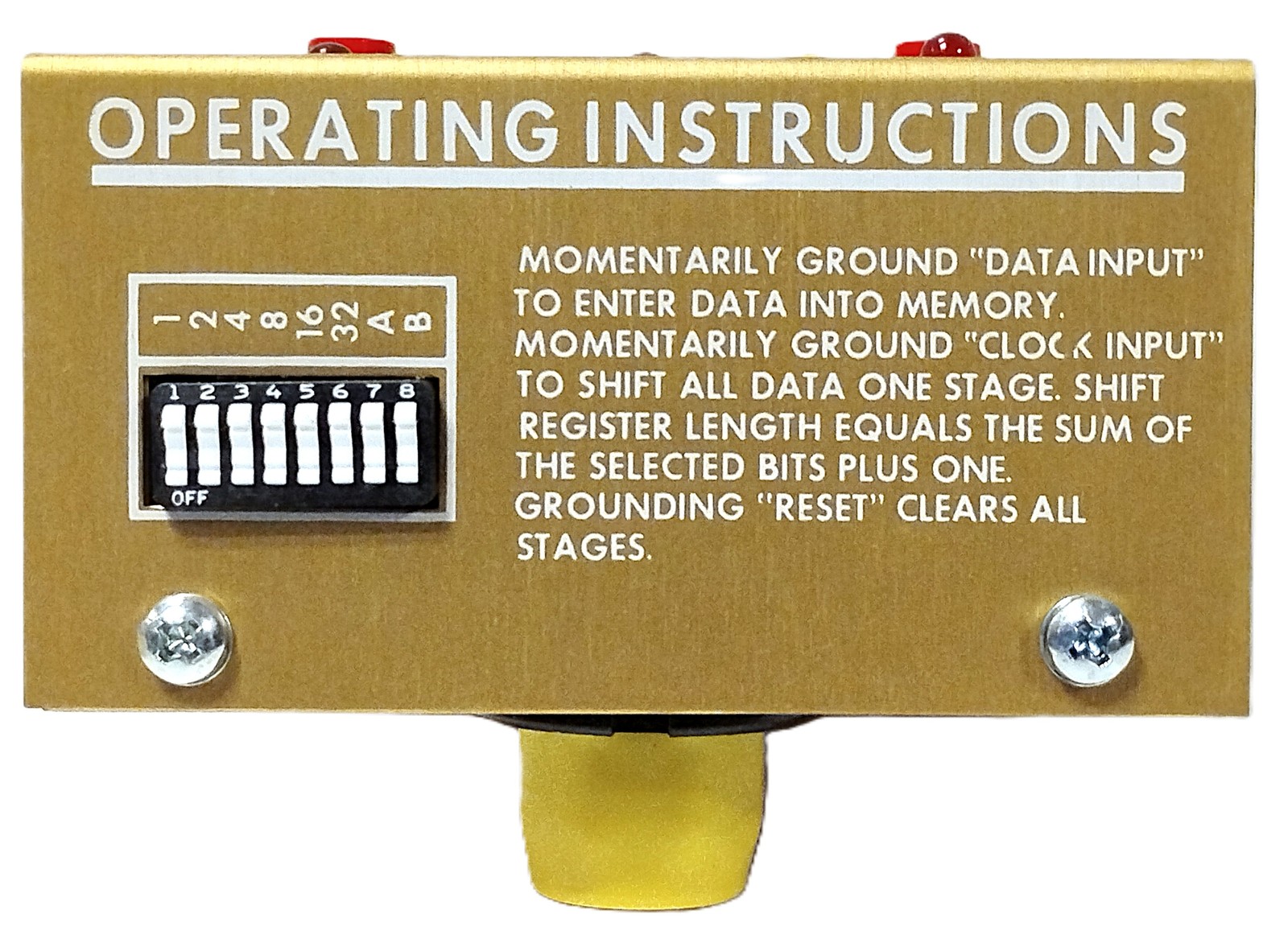 Banner Engineering SR-64P 11-14VAC/12-18VDC 0.25 A Solid State PLC Logic Module
