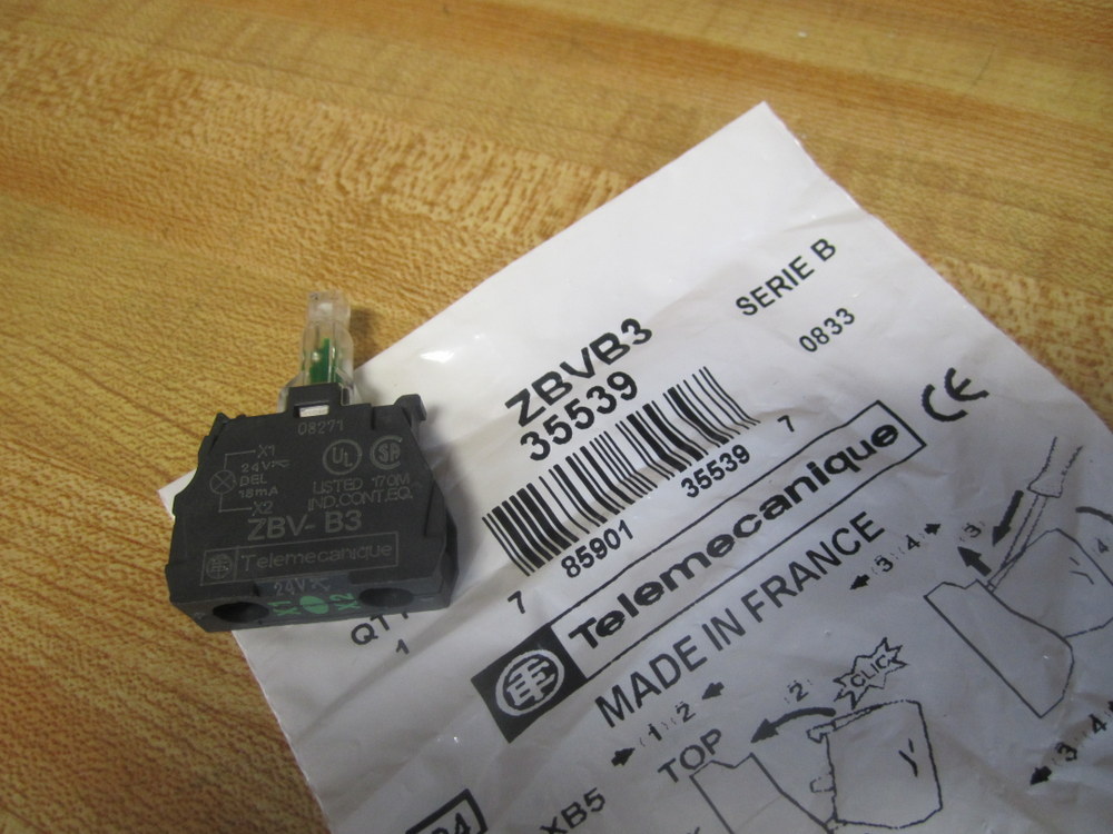 Telemecanique ZBV-B3 Schneider Light Module ZBVB3 35539