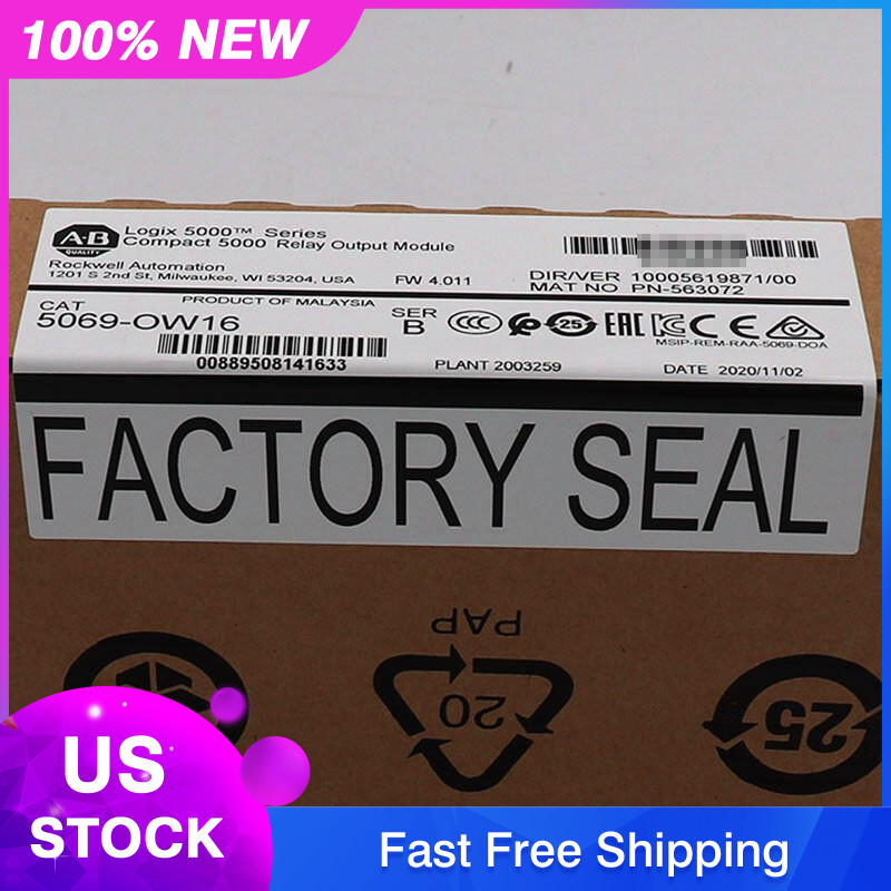 Allen Bradley AB 5069-OW16 Compact 5000 Relay Output Module 5069OW16