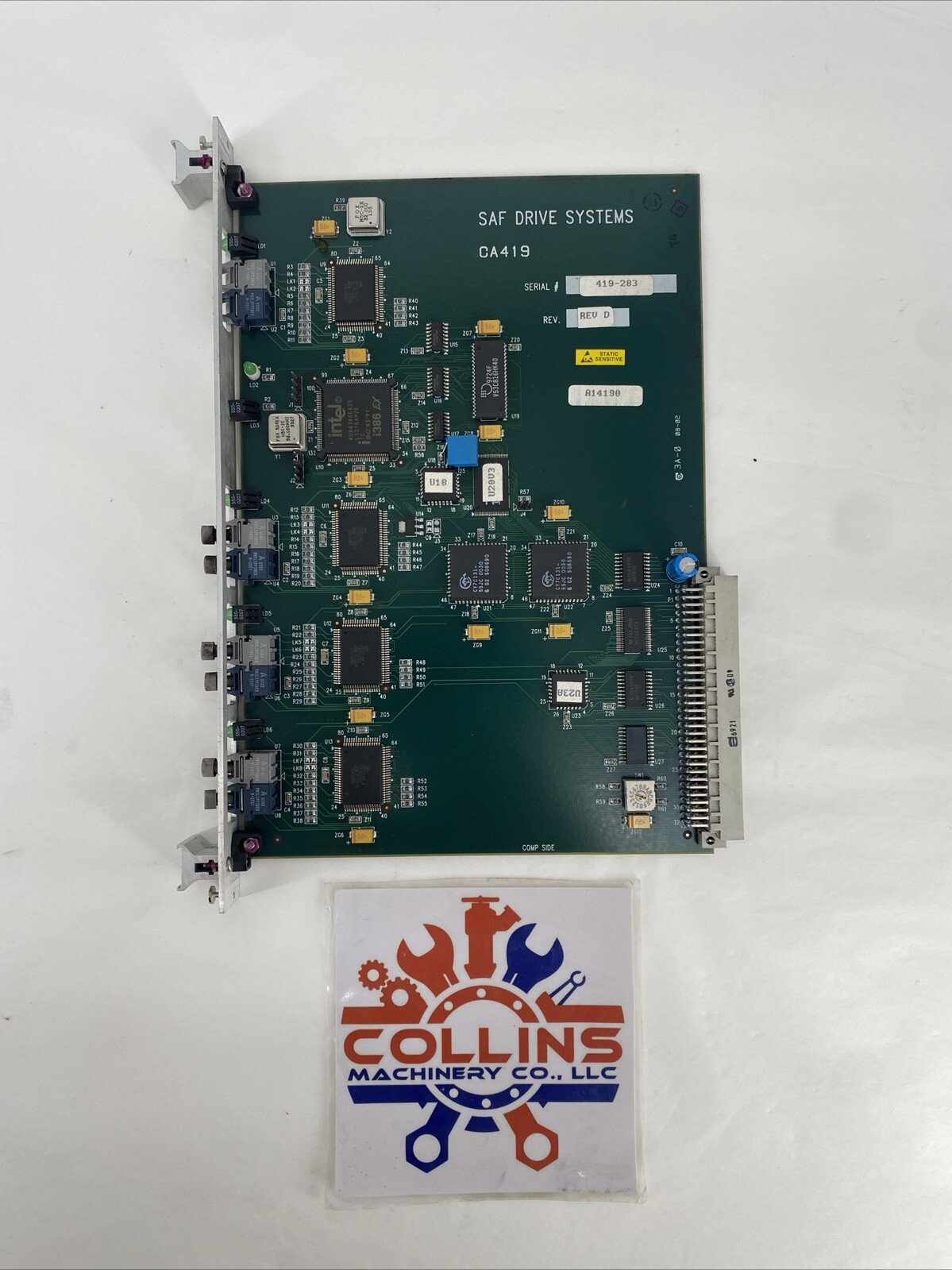 SAF Drive Systems CA419 DDCS Interface 4-Channel Card CA419P