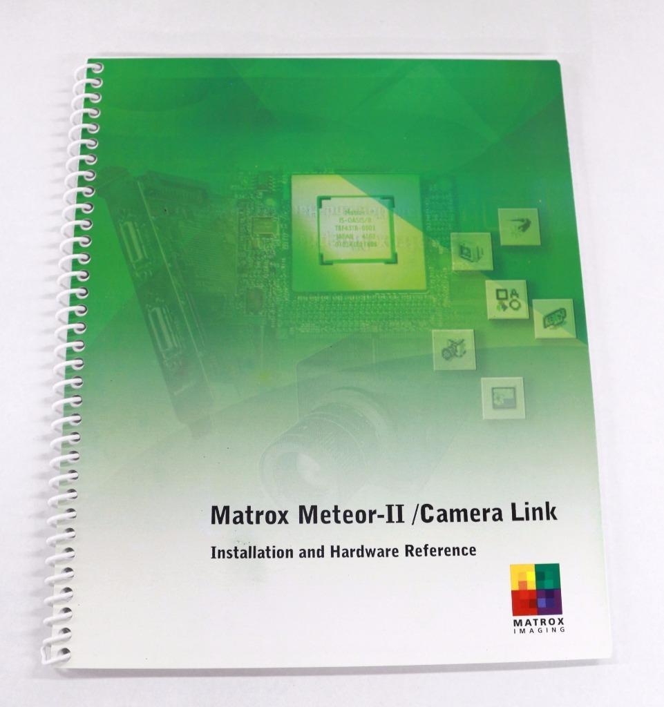 Matrox 7007_0201, Meteor2-CL/32, M000210, 7044_00 Rev.B Frame Grabber w/ Adapter