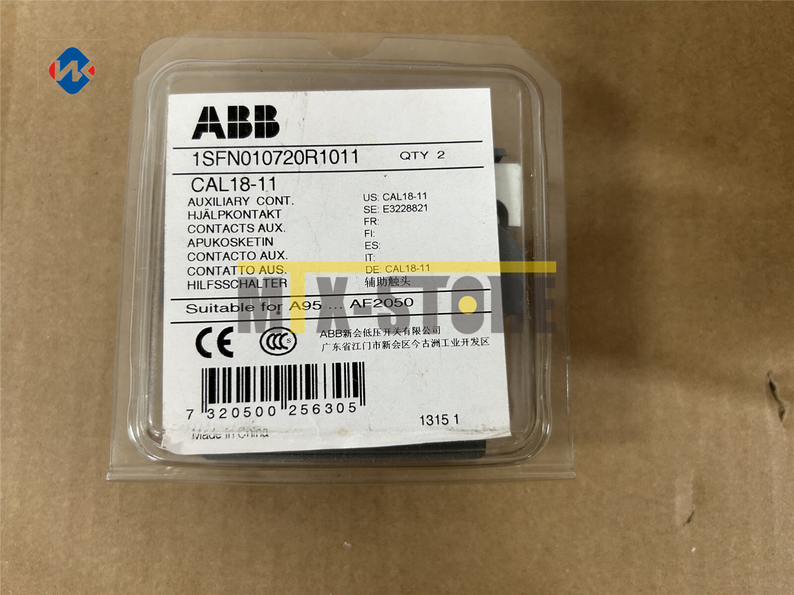 1QTY BRAND New Auxiliary Contact CAL18-11 1SFN010720R1011