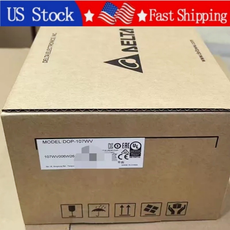 1PCS New DELTA DOP-107WV HMI Touch Screen DC+24V 2/350mA 7 Inch Fast Shipping
