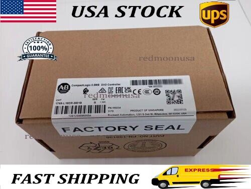 New Allen Bradley 1769-L18ER-BB1B SER B CompactLogix 0.5MB DI/O Controller