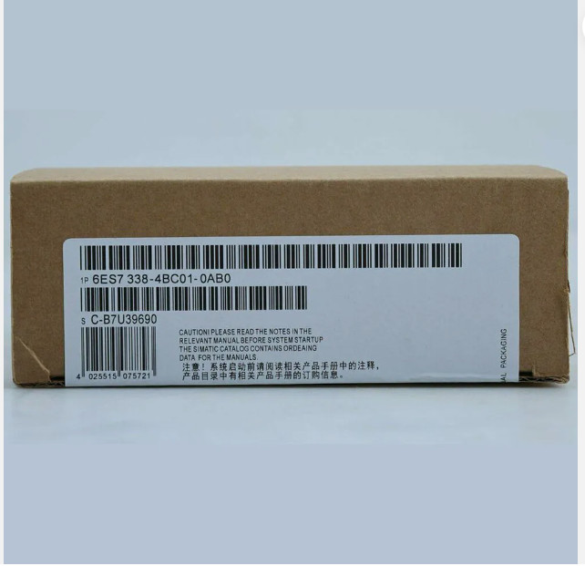 6ES7338-4BC01-0AB0 NEW SIEMENS SIMATIC S7-300 Signal Module 6ES7338-4BC01-0AB0