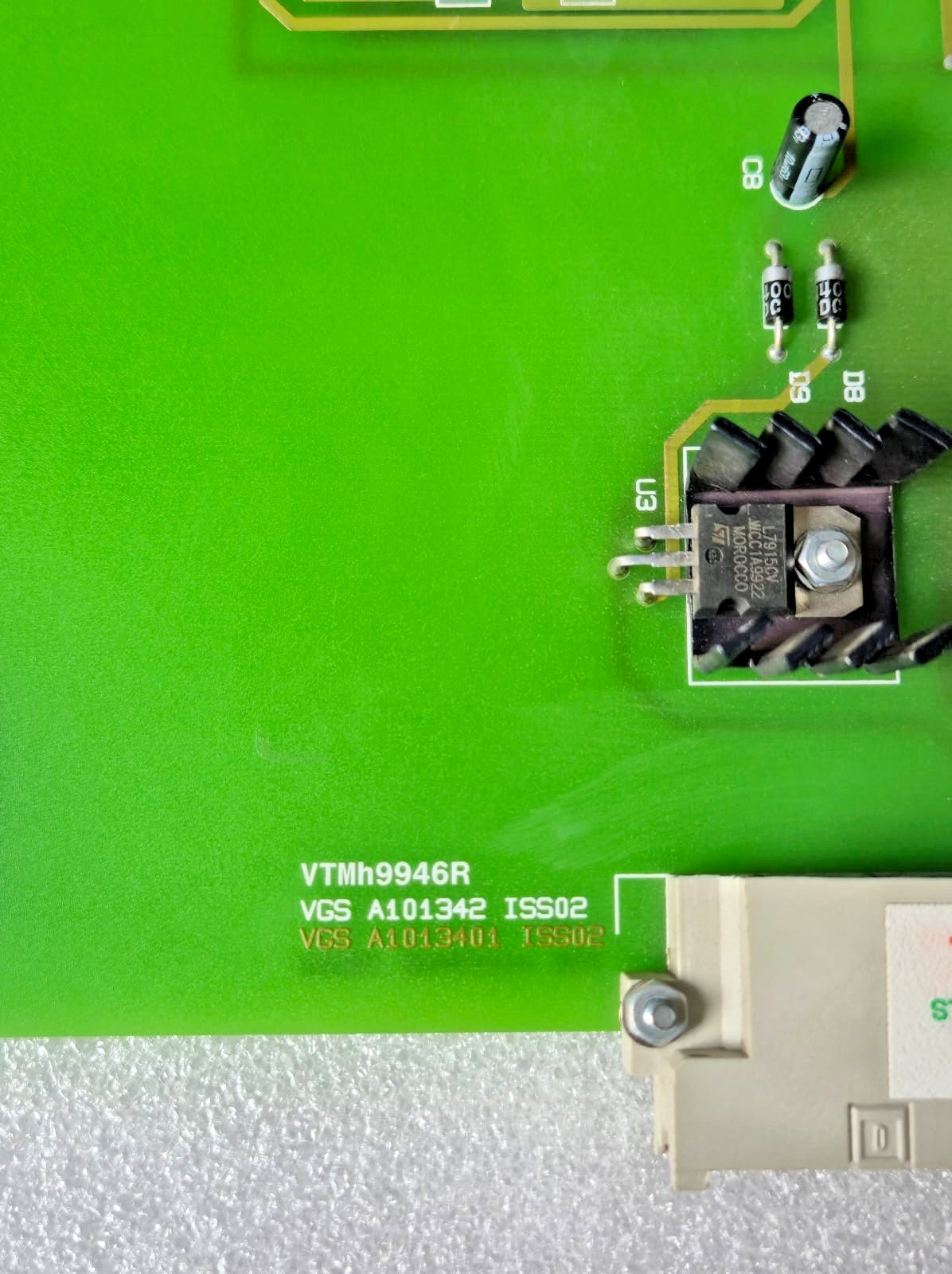 VGS A101342 ISS02 VIDEO INTERFACE PCB MODULE VTMH9946R INDUSTRIAL CONTROL BOARD
