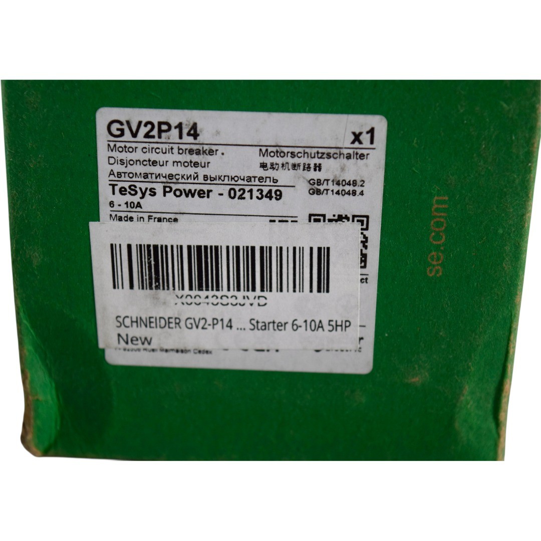 GV2-P14 1PCS New Schneider GV2P14 Manual Starter Protector Fast delivery