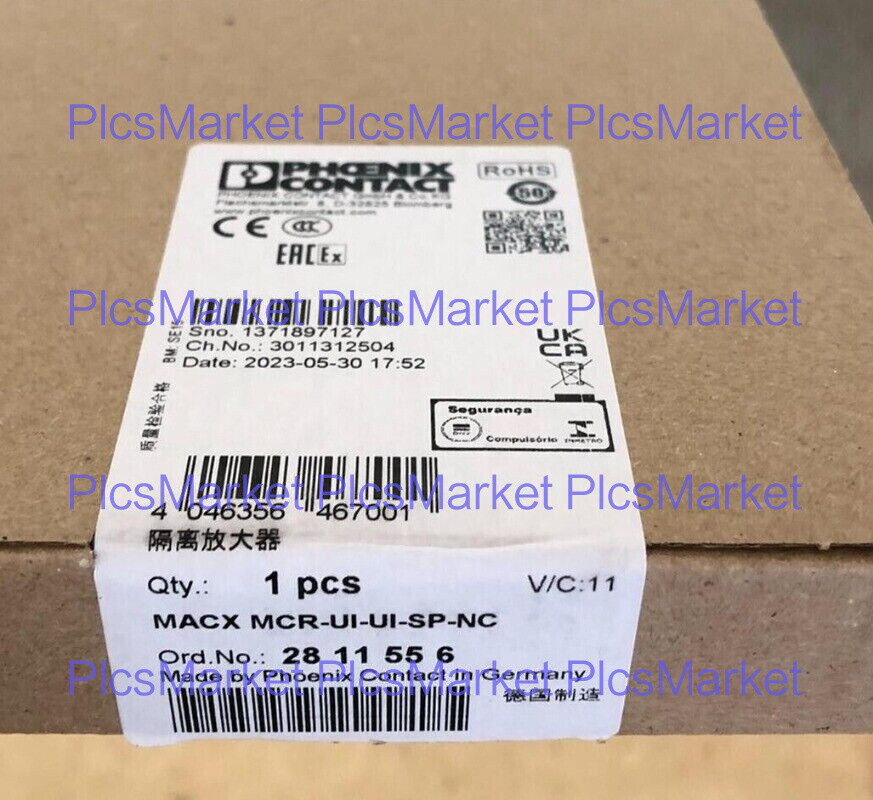 1pcs Phoenix Contact Isolation amplifier MACX MCR-UI-UI-SP-NC 2811556
