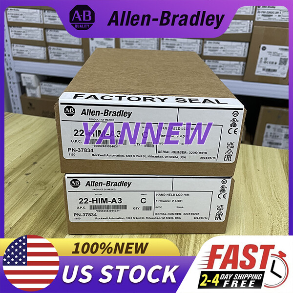 New Sealed AB 22-HIM-A3 Series C PowerFlex HIM Module Free Shipping
