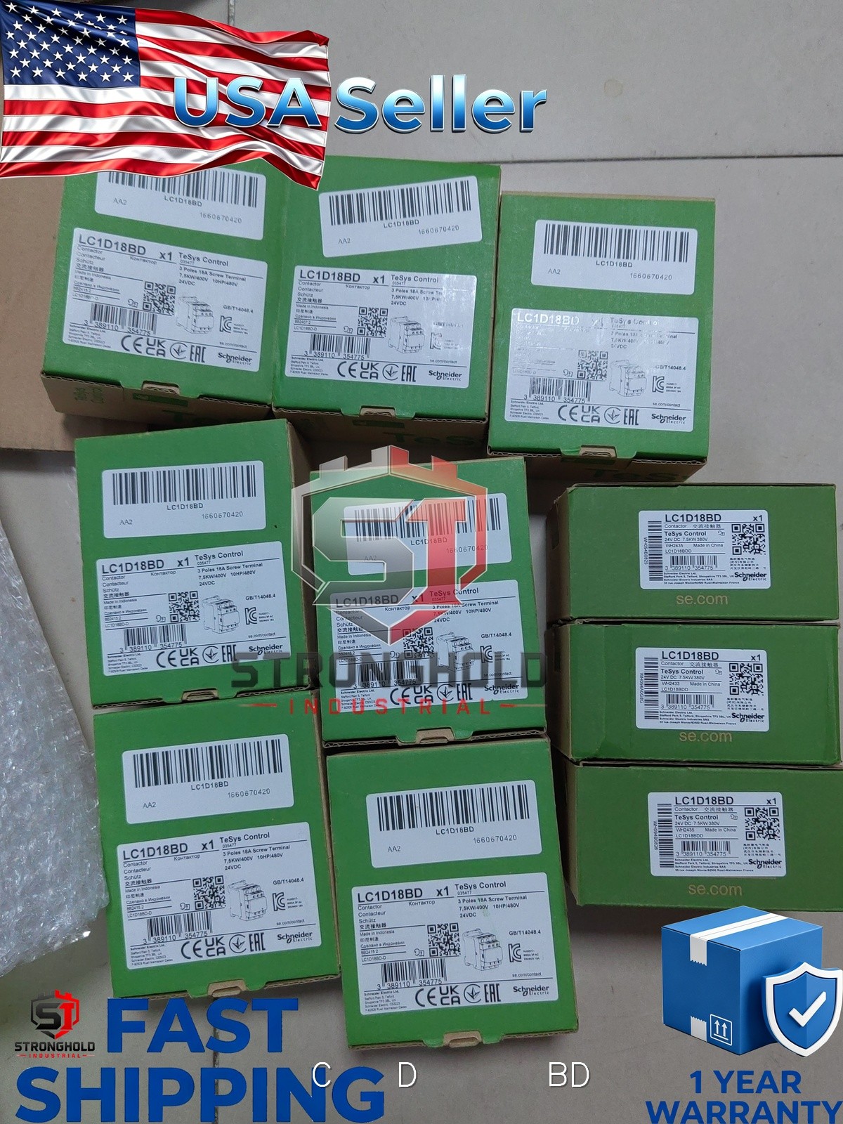 1PC NEW IN BOX LC1D18BD Schneider FAST SHIPPING