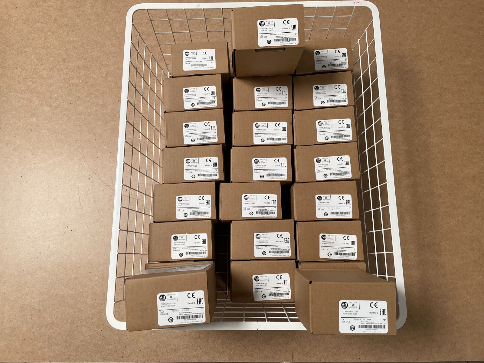 Allen-Bradley 22B-CCB PowerFlex 40 B Frame Communication Adapter Cover – NEW