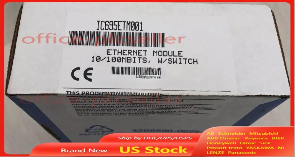 Fanuc IC695ETM001 Ethernet Interface Module New One Fast Shipping US Free TAX