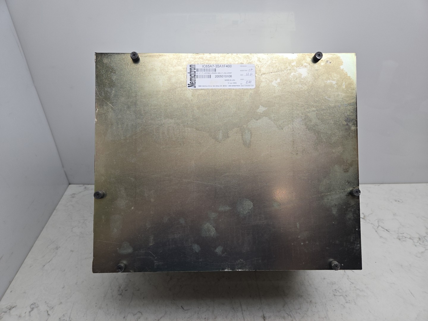Nematron IC65A7-35A1F400 Operator Interface Control Unit Industrial Computer 12″
