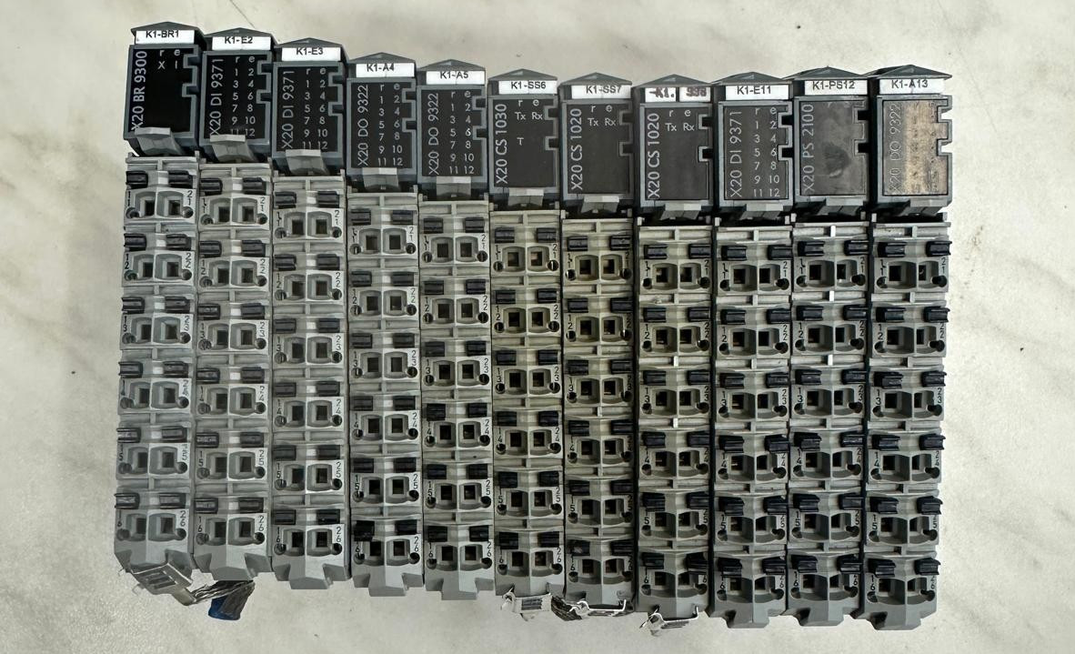 B&R X20 CS 1030 , BR 9300 , DI 9371 , DO 9322 , CS 1020 , PS 2100 ,