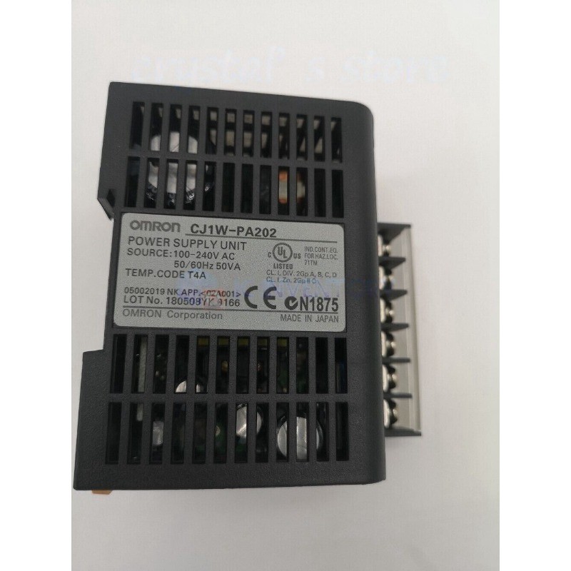 New OMRON CJ1W-PA202 Power Supply Unit Module 100-240VAC Fast Shipping CJ1WPA202