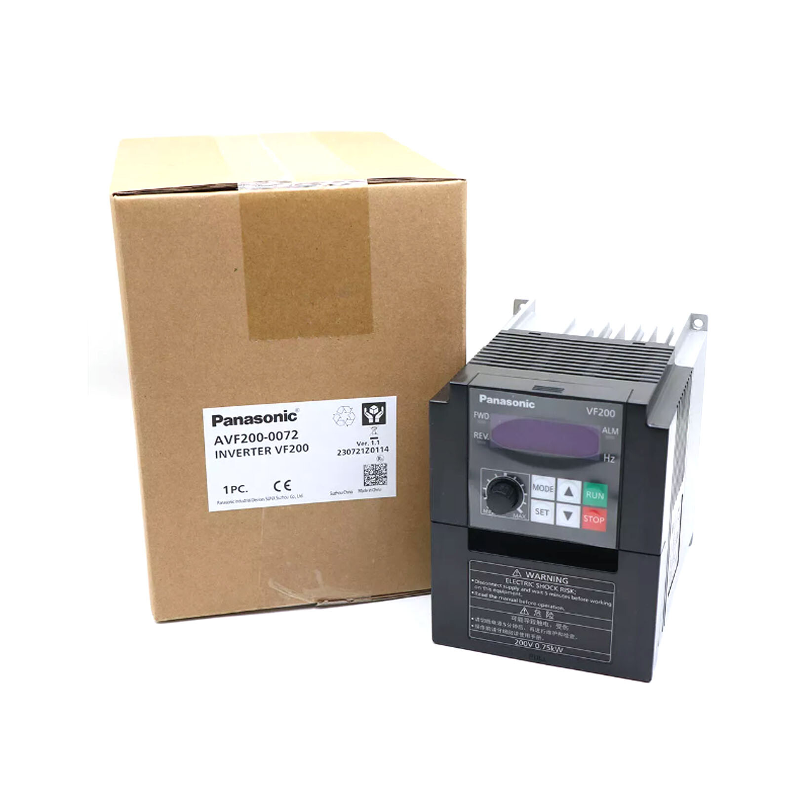 1PC Panasonic AVF200-0072 Inverter 0.75KW 220V New In Box Expedited Shipping