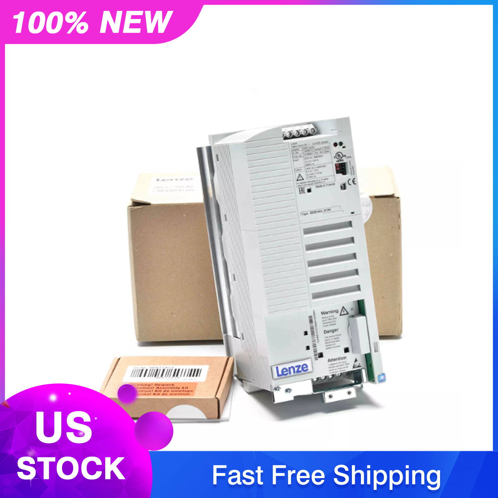 1PCS NEW LENZE frequency converter Inverter E82EV402K4C200