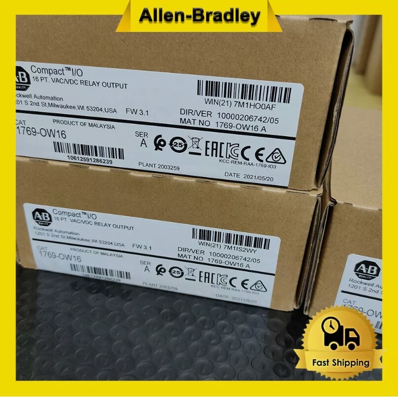 FACTORY SEALED AB 1769-OW16 SER A CompactLogix Relay Output Module AB 1769OW16