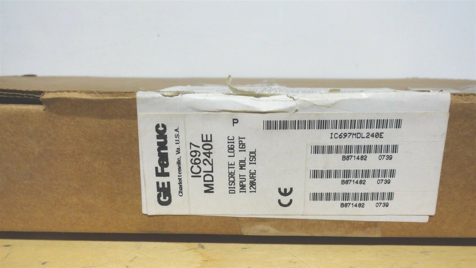 GE FANUC – MODULE – P/N: IC697MDL240E – DISCRETE LOGIC – NEW IN BOX